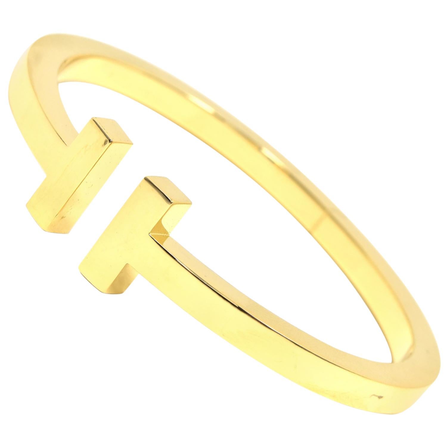 Tiffany & Co. T Square Bracelet Yellow Gold