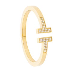 Tiffany & Co. ‘T Square’ Diamond Bangle