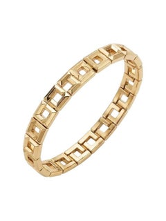 Tiffany & Co. T True 18K Yellow Gold Hinged Bangle Bracelet 39.5 Grams