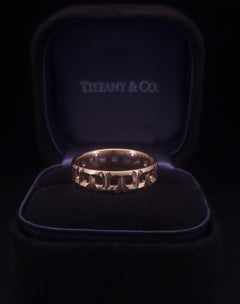 Tiffany & Co. T True Wide 18K  Yellow Gold Ring Size 9.25