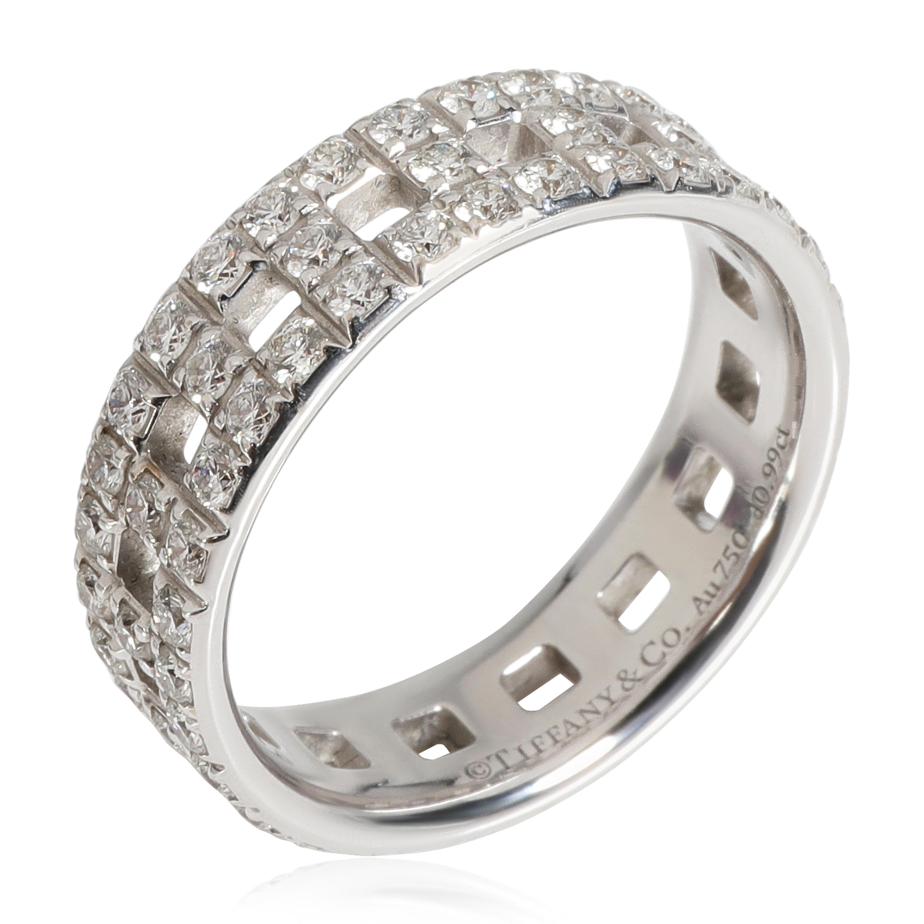 Tiffany & Co. T True Wide Diamond Ring in 18K White Gold 0.99 CTW

PRIMARY DETAILS
SKU: 117458
Listing Title: Tiffany & Co. T True Wide Diamond Ring in 18K White Gold 0.99 CTW
Condition Description: Retails for 6500 USD. In excellent condition and