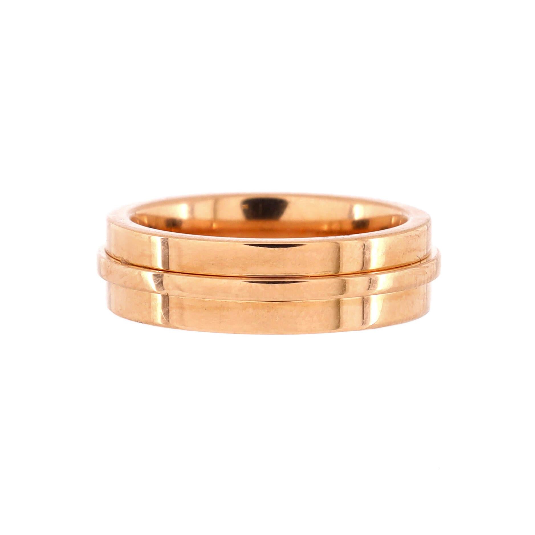 Condition: Great. Minor wear throughout.
Accessories: No Accessories
Measurements: Size: 5.5, Width: 5.65 mm
Designer: Tiffany & Co.
Model: T Two Ring 18K Rose Gold Wide
Exterior Color: Rose Gold
Item Number: 195056/360