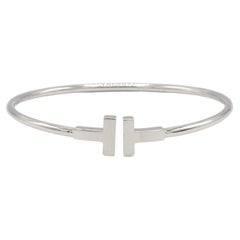 Tiffany & Co. Bracelet T Wire en or blanc 18 carats