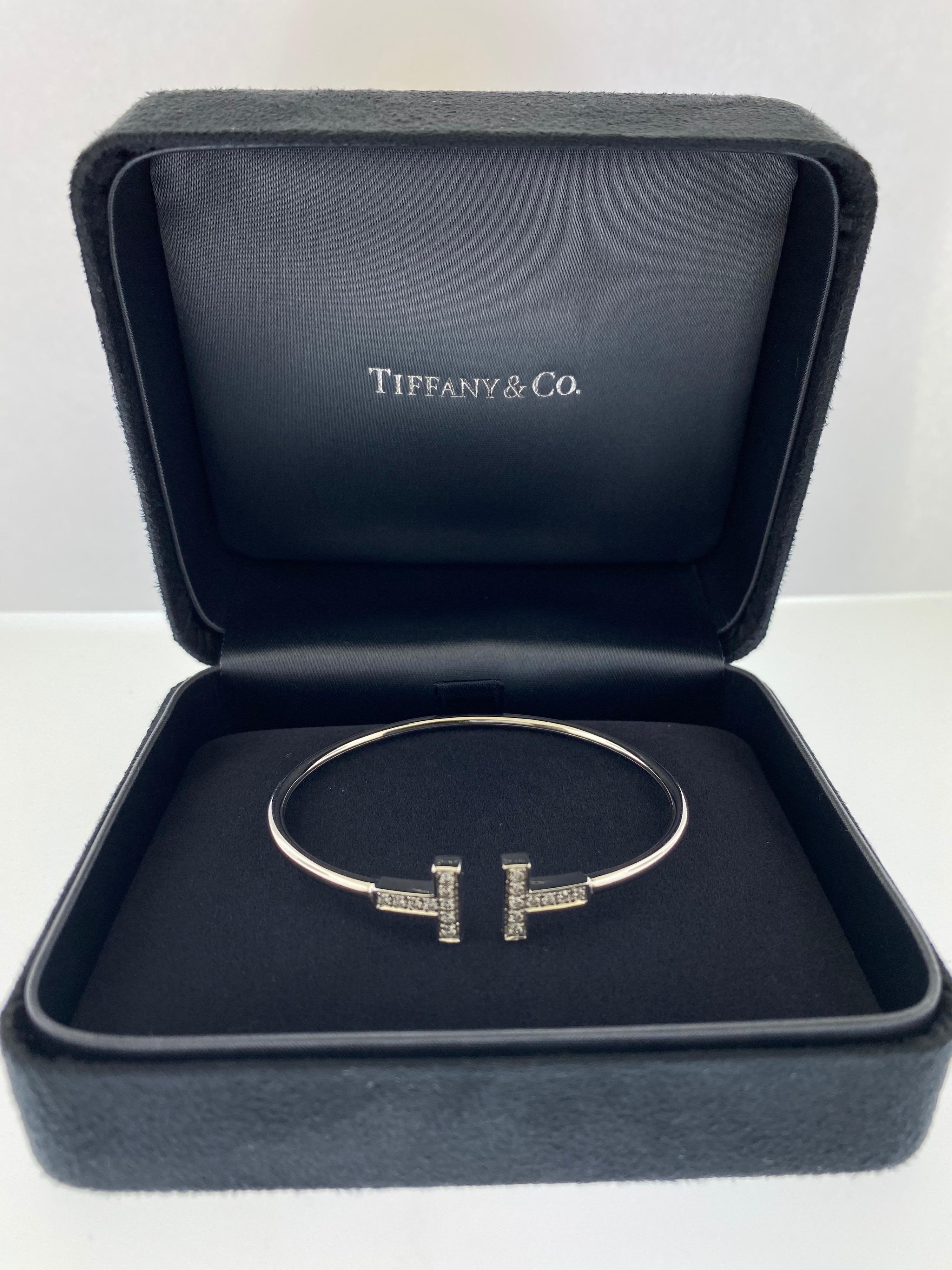 tiffany bracelet t wire