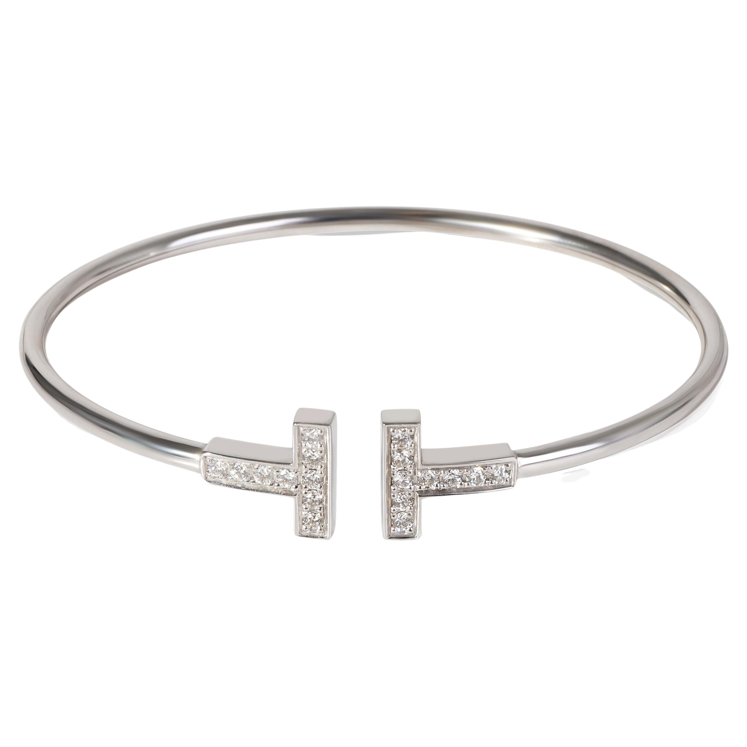 Tiffany and Co. T Wire Diamond Bracelet 