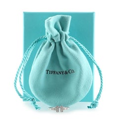 Tiffany & Co. T Wire Ring 18K White Gold with Diamonds 18K White Gold