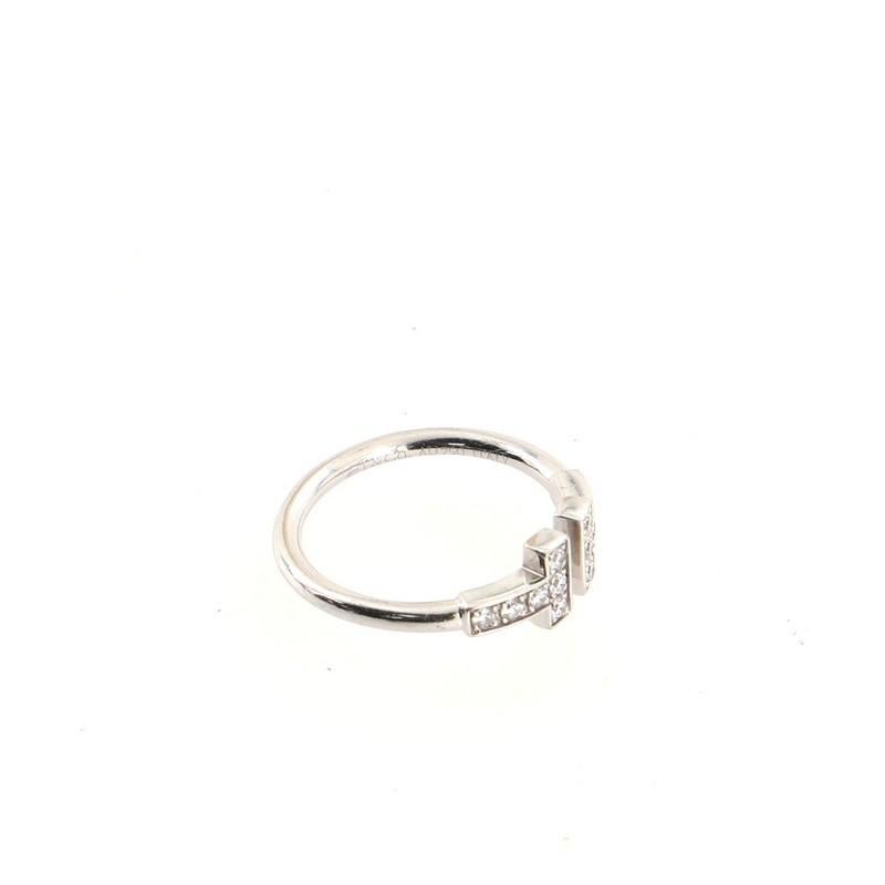 tiffany t ring white gold