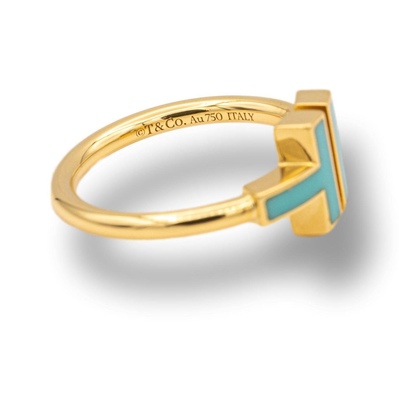 tiffany t ring turquoise