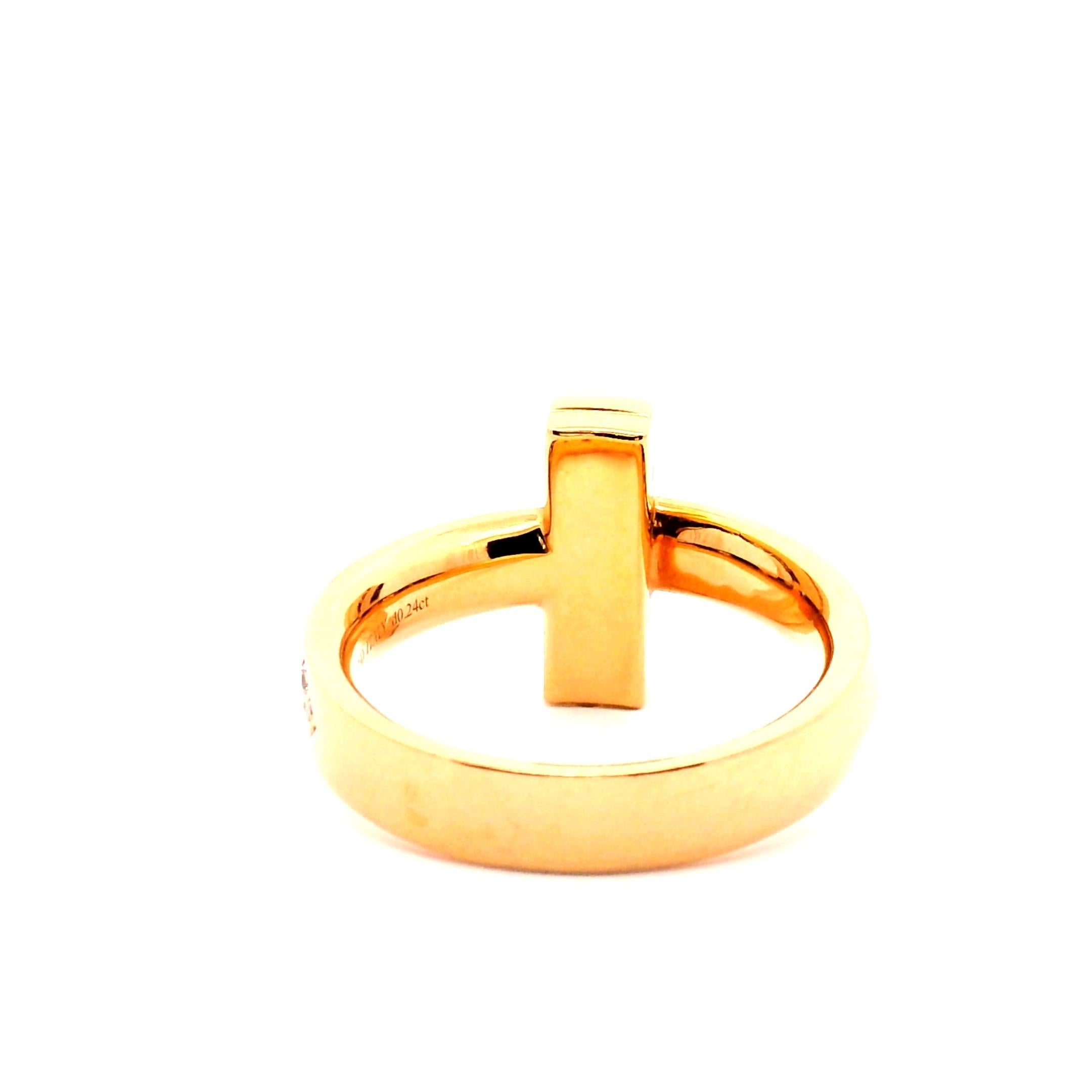 Tiffany & Co. T1 Diamantring für Damen oder Herren im Angebot