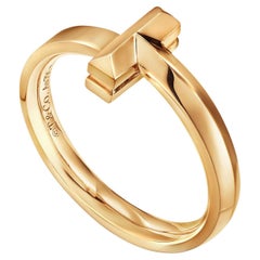 Tiffany & Co. T1 Ring in 18K Yellow Gold Size 5