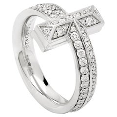 Tiffany & Co T1 Bague à large diamant