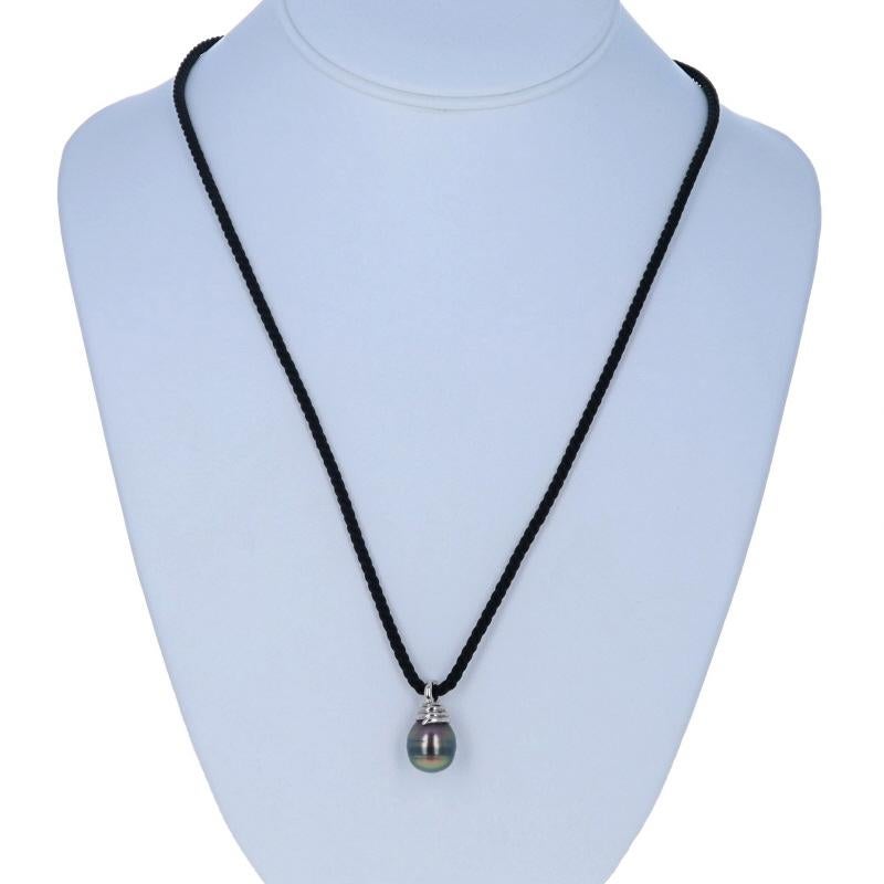 Perlina Tiffany & Co. Collana con ciondolo di perle di Tahiti da 39
