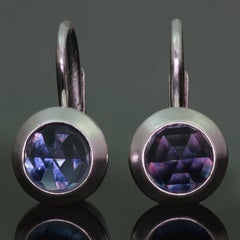 TIFFANY & CO. Tanzanite White Gold Earrings