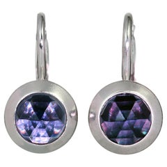 TIFFANY & CO. Orecchini in oro bianco con tanzanite