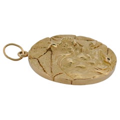 Tiffany & Co. Taurus Gold Pendant Astrological Zodiac