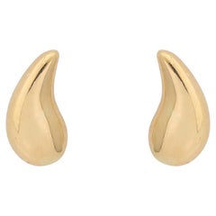 Tiffany & Co. Teardrop Earrings in 18 Karat Gold by Elsa Peretti