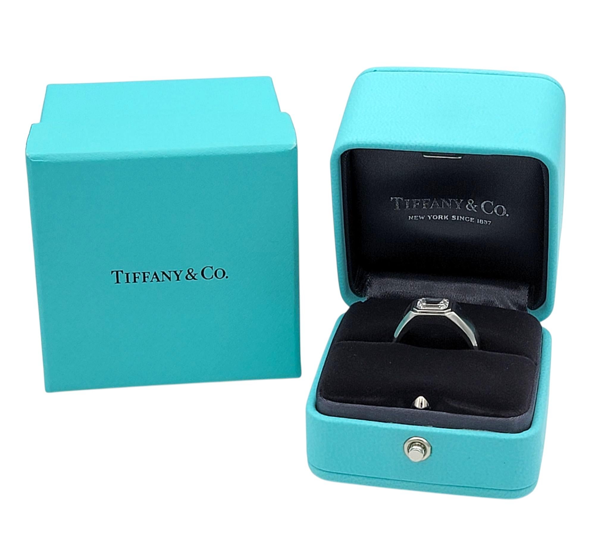 Tiffany & Co The Charles Tiffany Setting Mens 1.71 Carat Diamond Engagement Ring im Angebot 7
