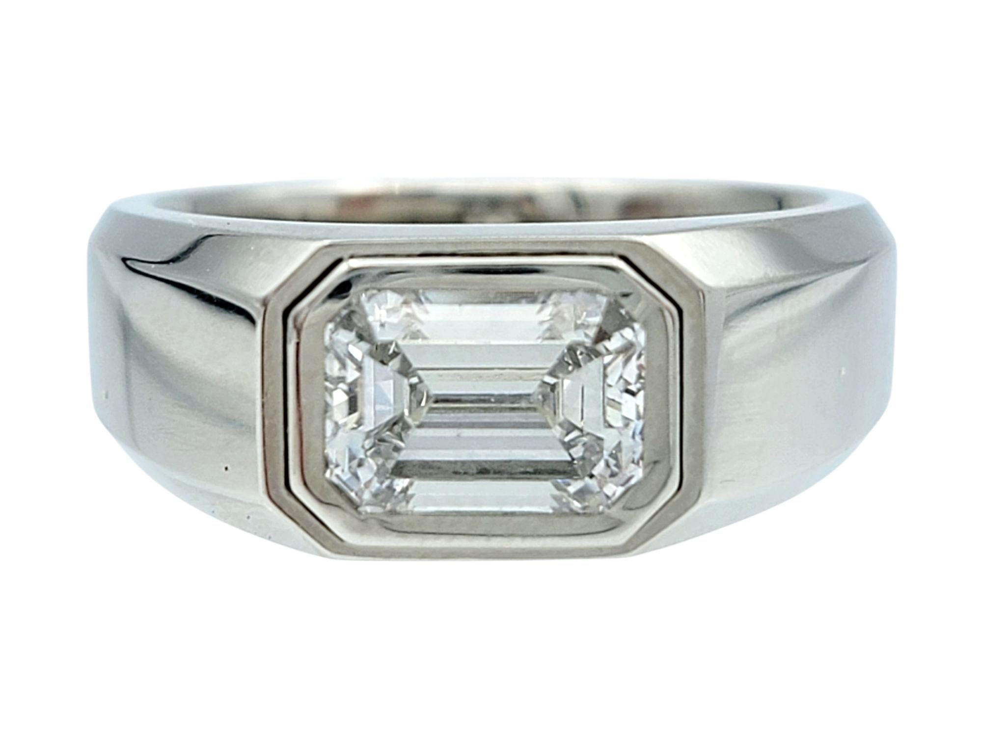 Tiffany & Co The Charles Tiffany Setting Mens 1.71 Carat Diamond Engagement Ring (Zeitgenössisch) im Angebot
