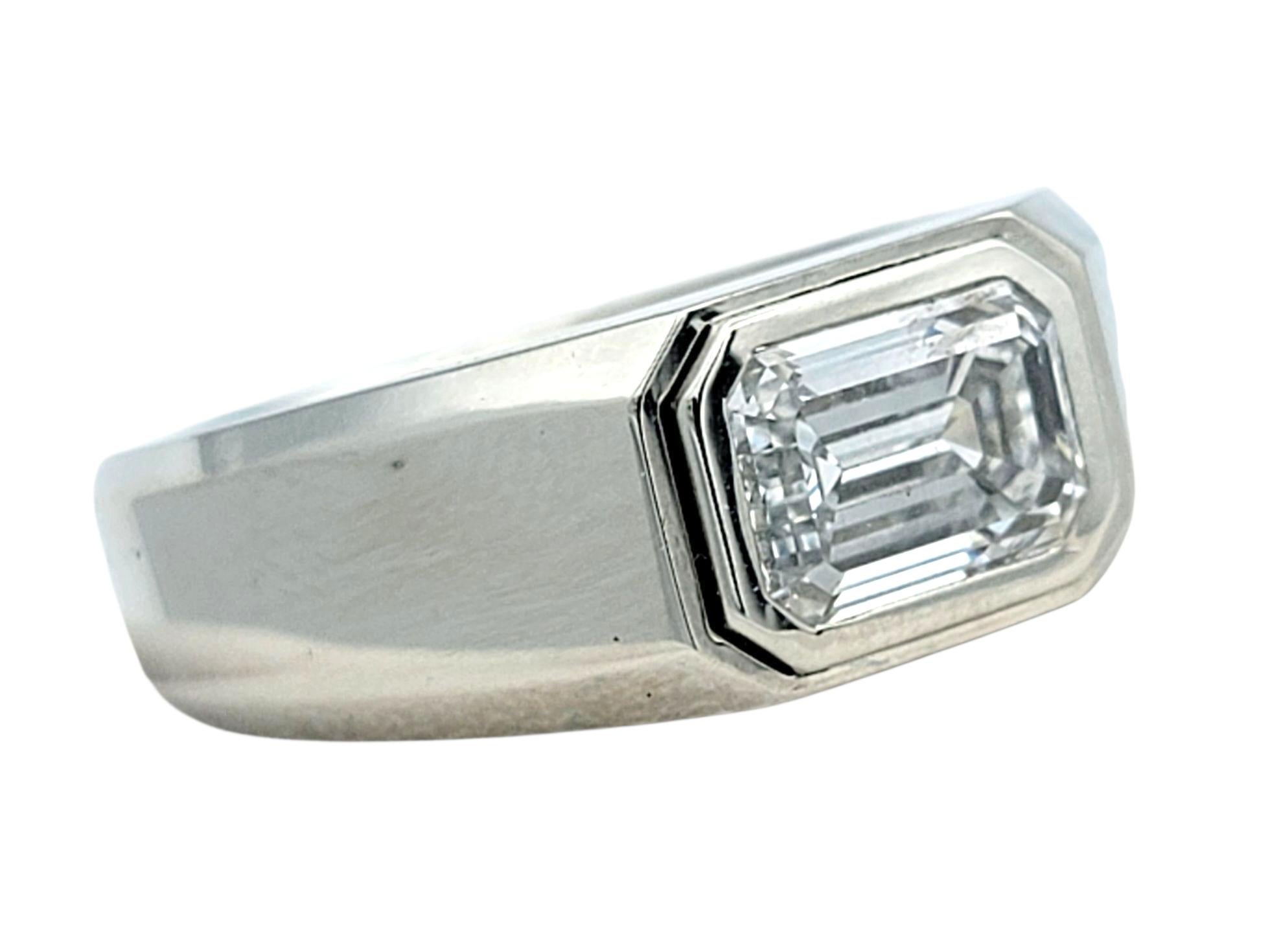 Tiffany & Co The Charles Tiffany Setting Mens 1.71 Carat Diamond Engagement Ring im Zustand „Gut“ im Angebot in Scottsdale, AZ
