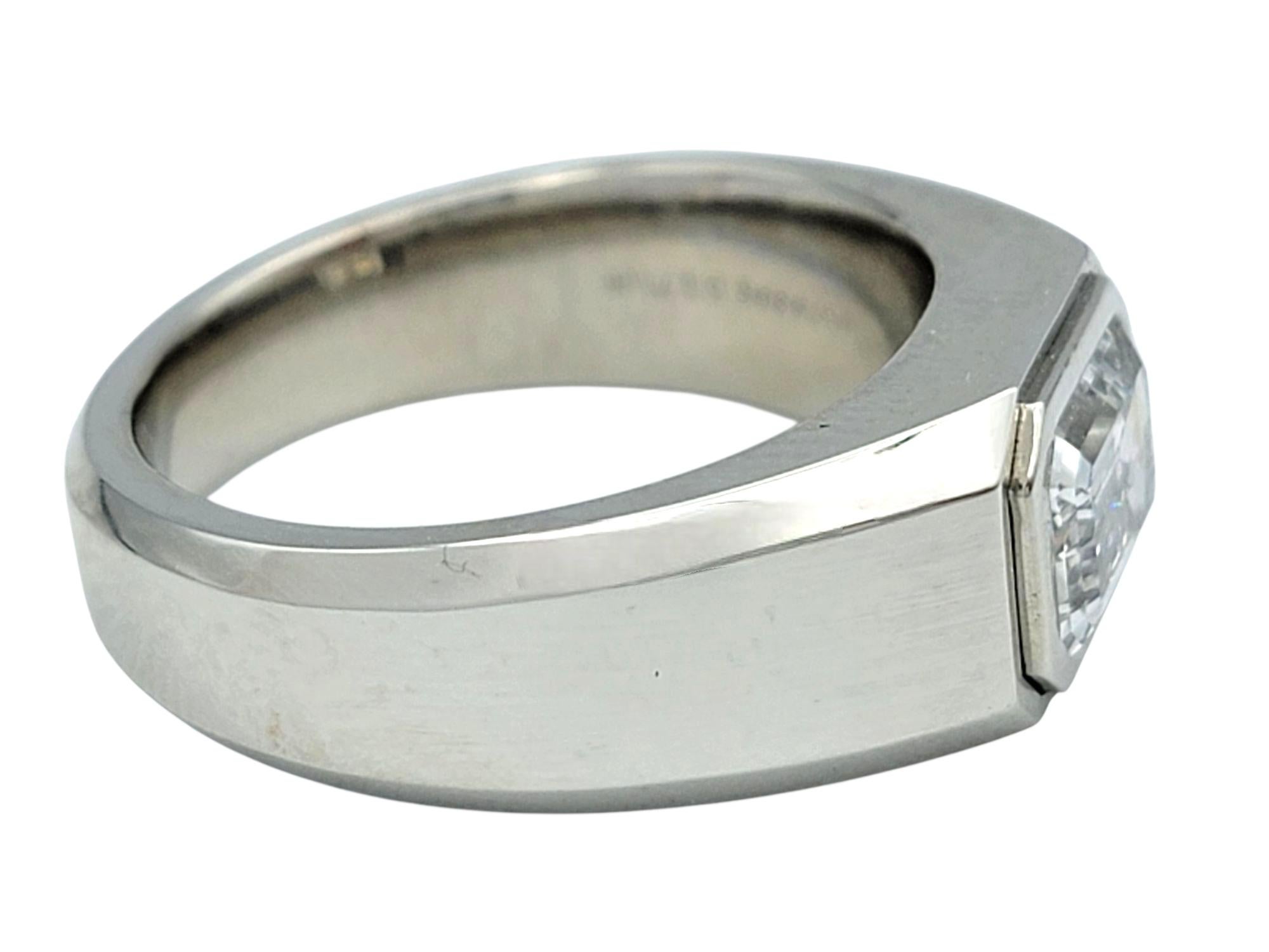 Tiffany & Co The Charles Tiffany Setting Mens 1.71 Carat Diamond Engagement Ring für Damen oder Herren im Angebot