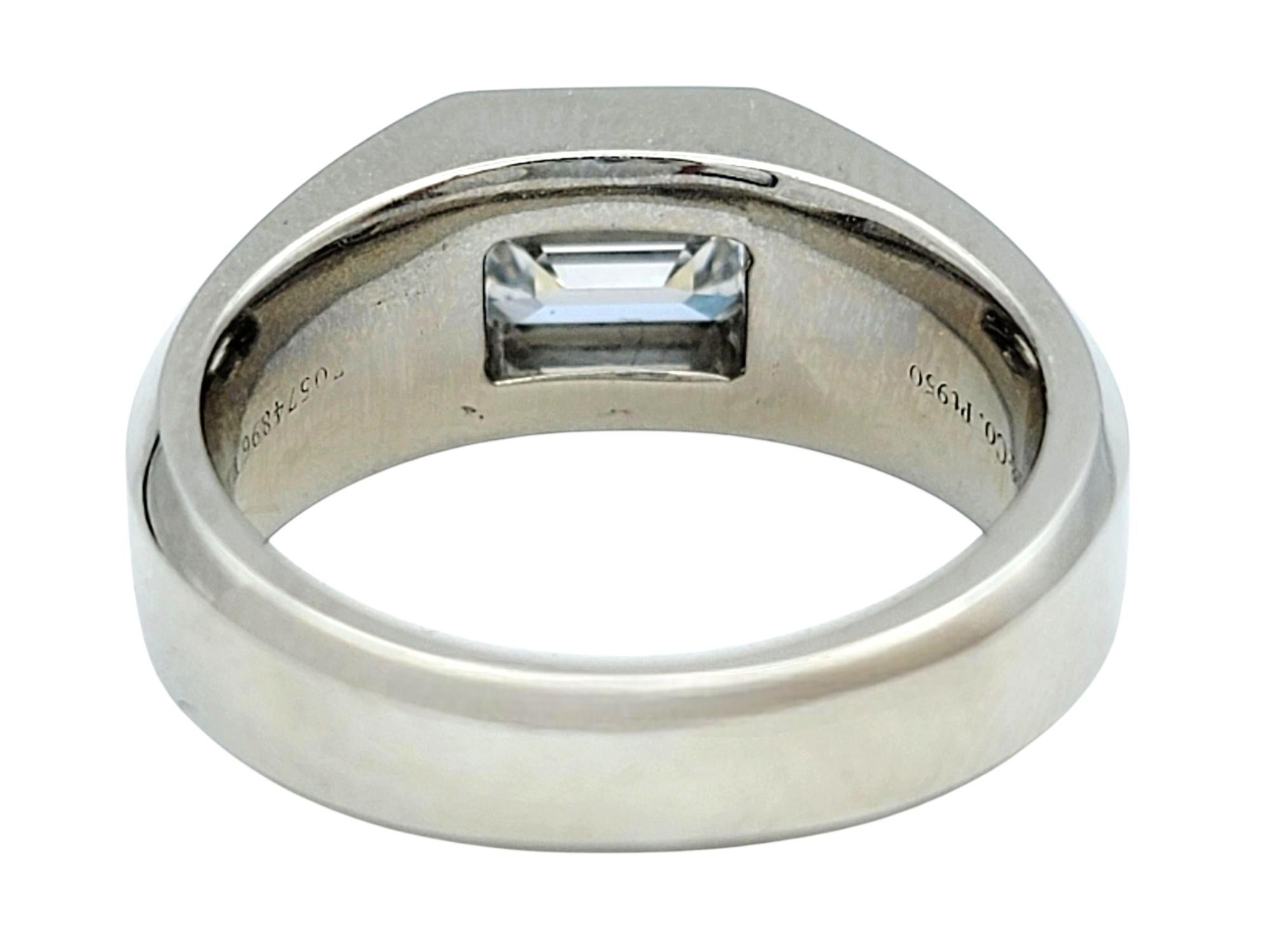 Tiffany & Co The Charles Tiffany Setting Mens 1.71 Carat Diamond Engagement Ring im Angebot 2