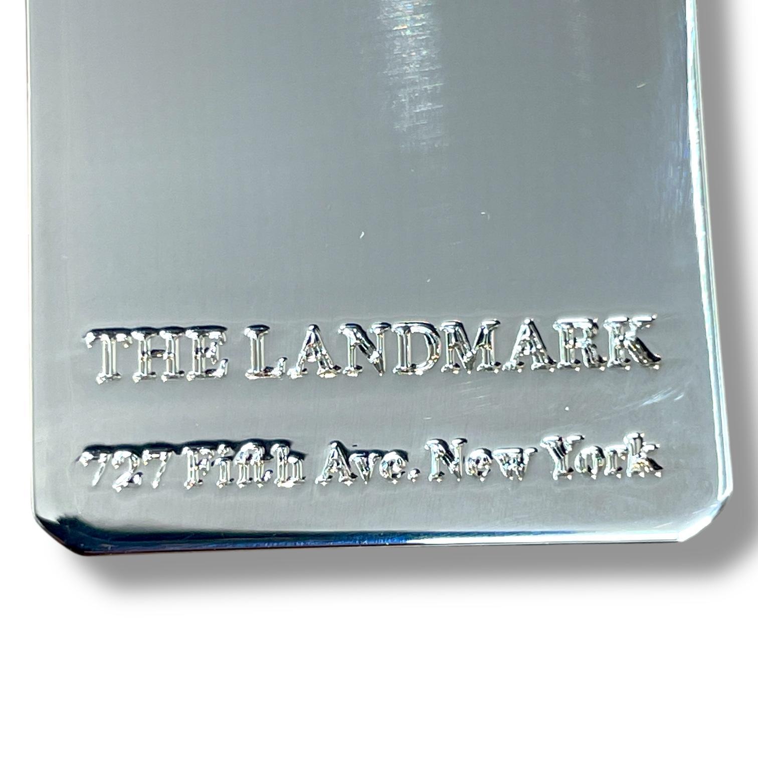 Tiffany & Co. Charm in edizione limitata The Landmark In condizioni Nuovo in vendita a New York, NY