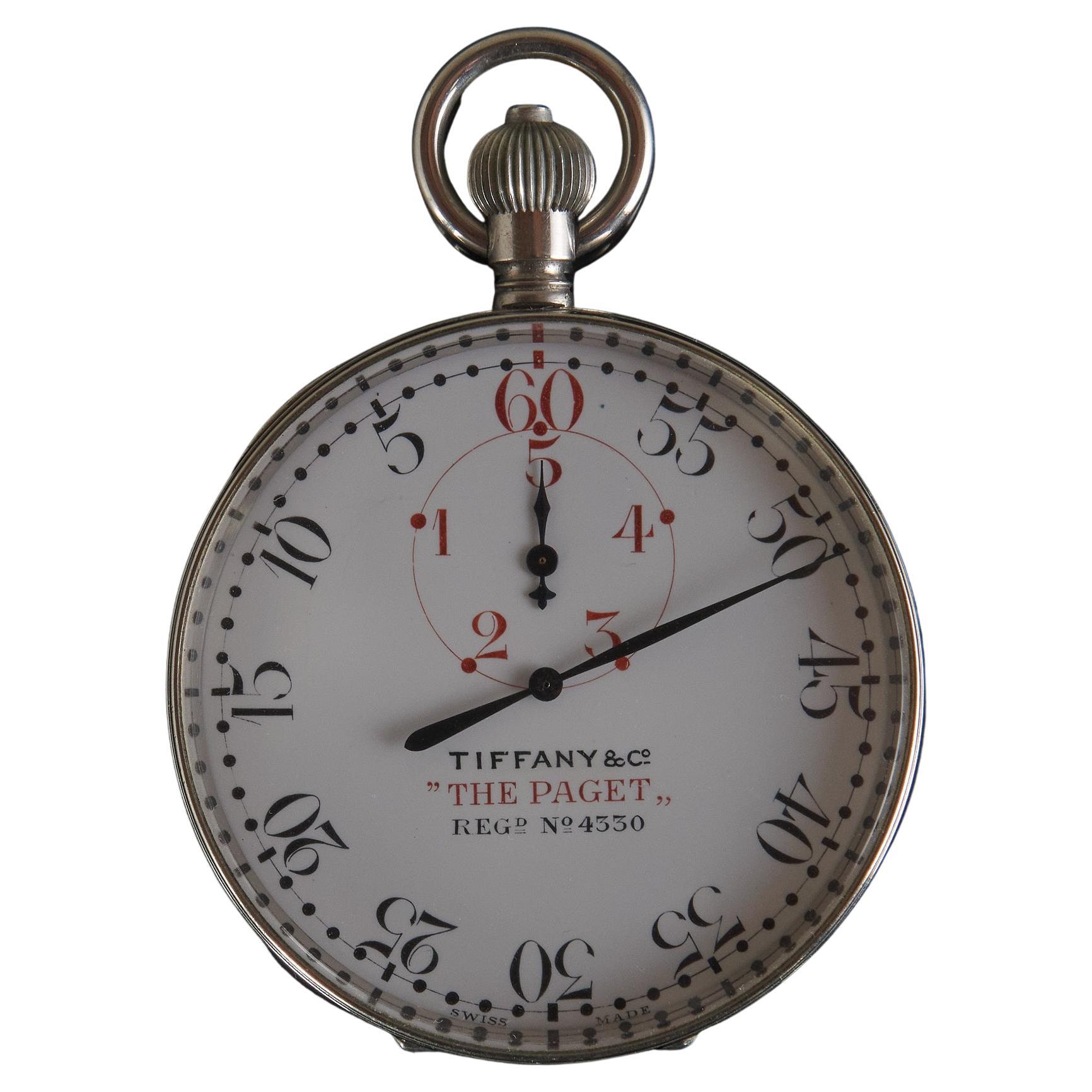 Tiffany & Co 'The Paget' Yacht Timer / Stop Watch