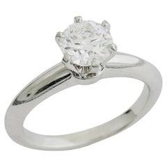 Tiffany & Co, "The Tiffany Setting" 0.82 Carat G/VS1 Diamond Ring