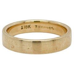 Tiffany & Co. Thick 18 Karat Wedding Band or Ring