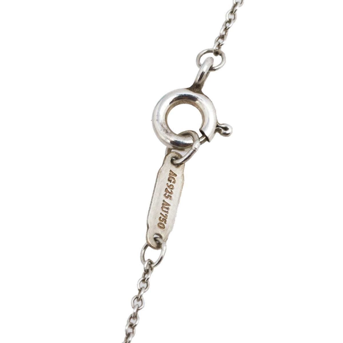 tiffany three keys necklace