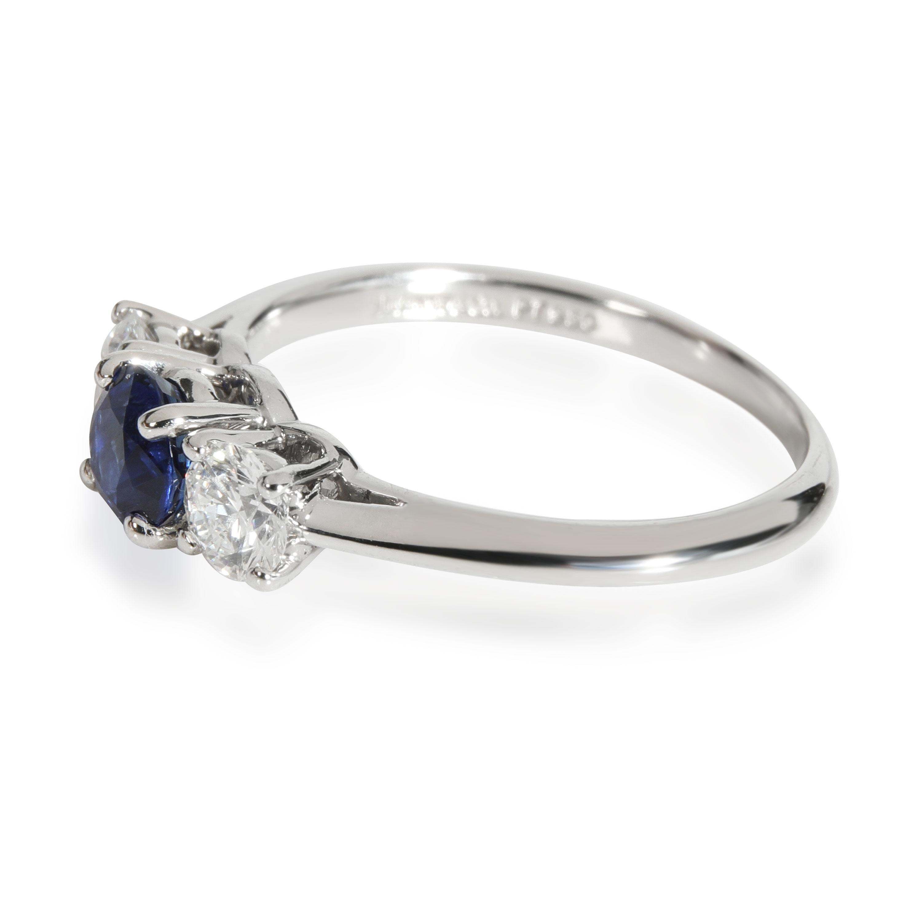 tiffany 3 stone engagement ring sapphire