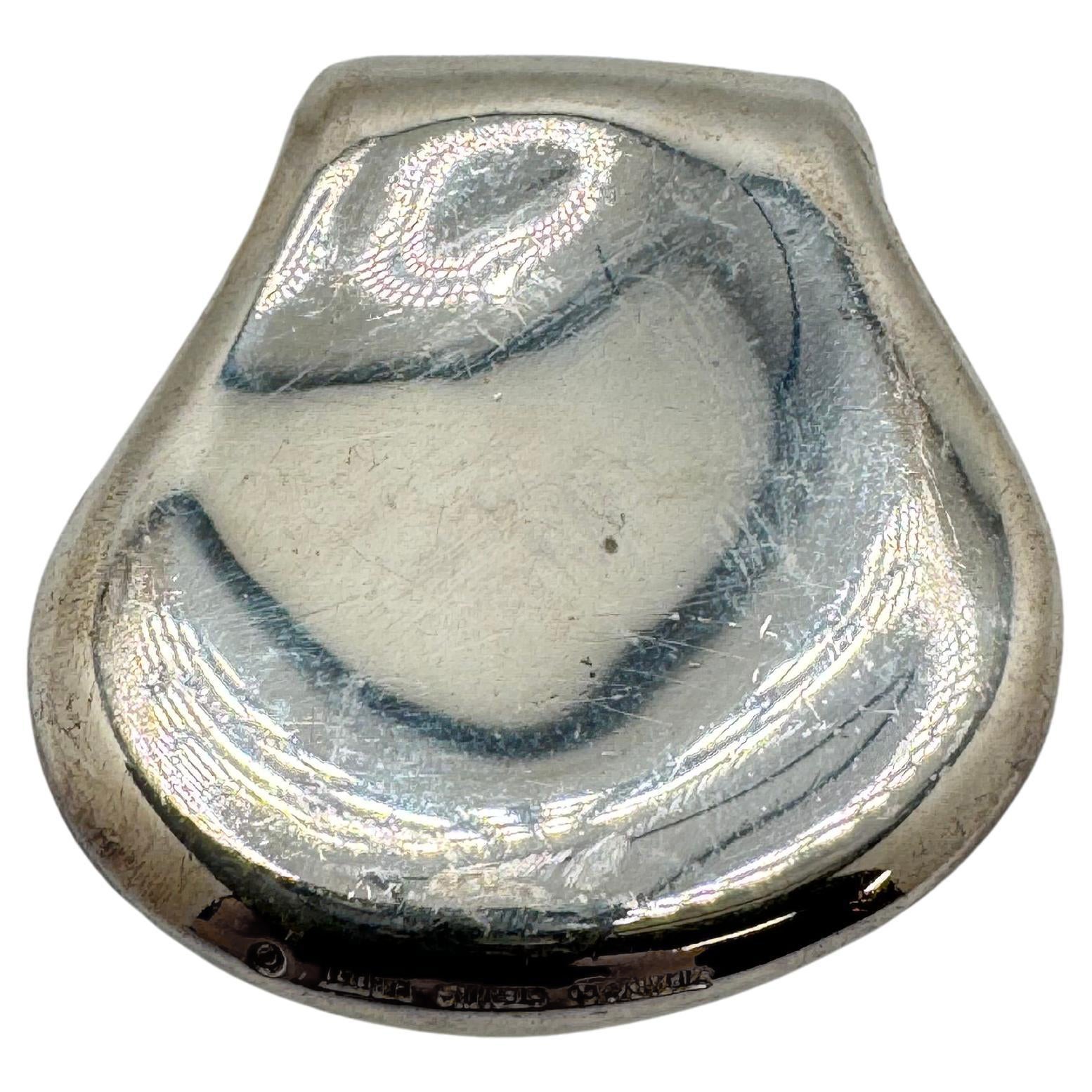 Tiffany & Co. Thumbprint Money Clip by Elsa Peretti in Sterling Silver For Sale