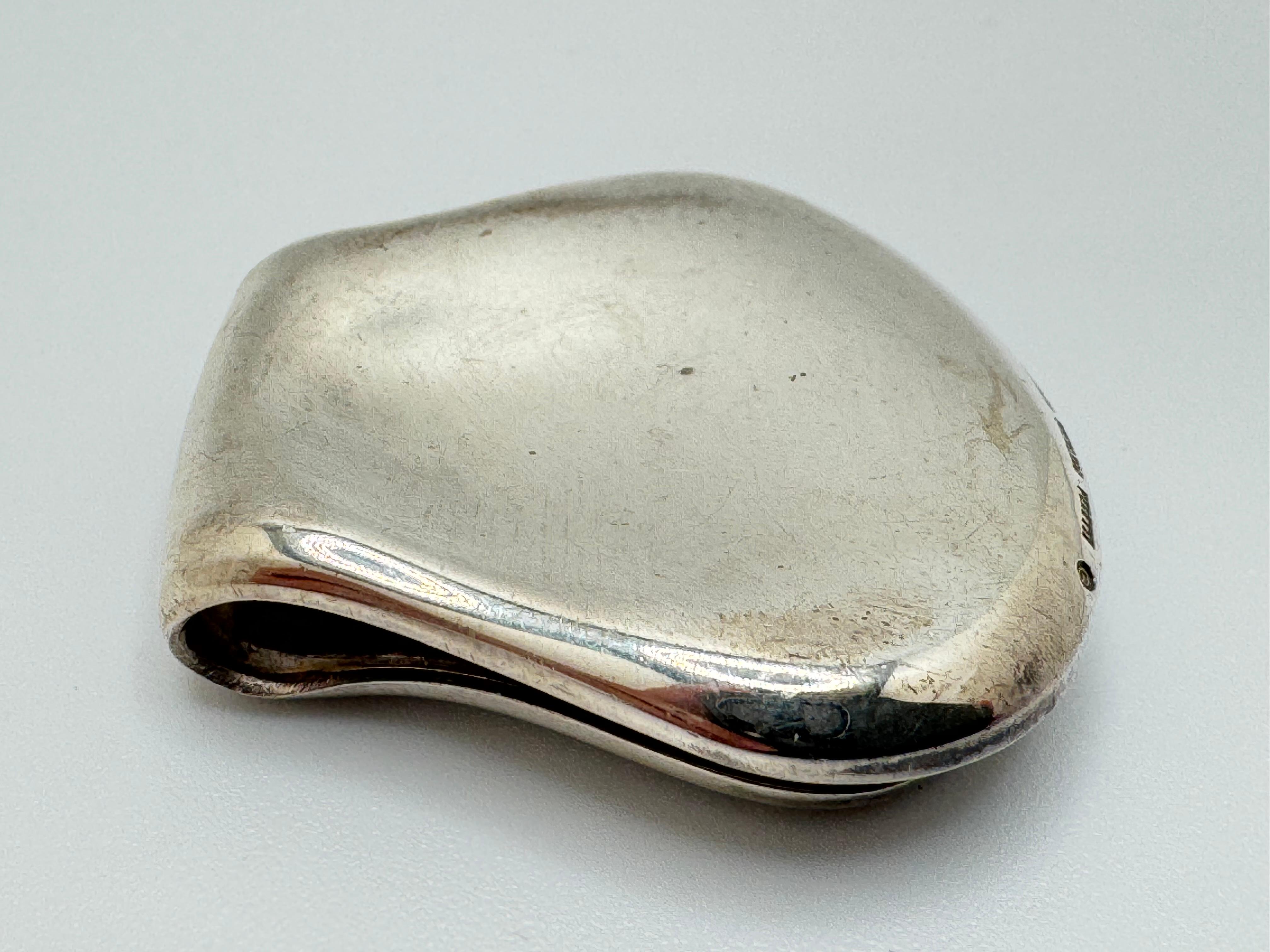 Tiffany & Co. Thumbprint Money Clip in Sterling Silver For Sale 6