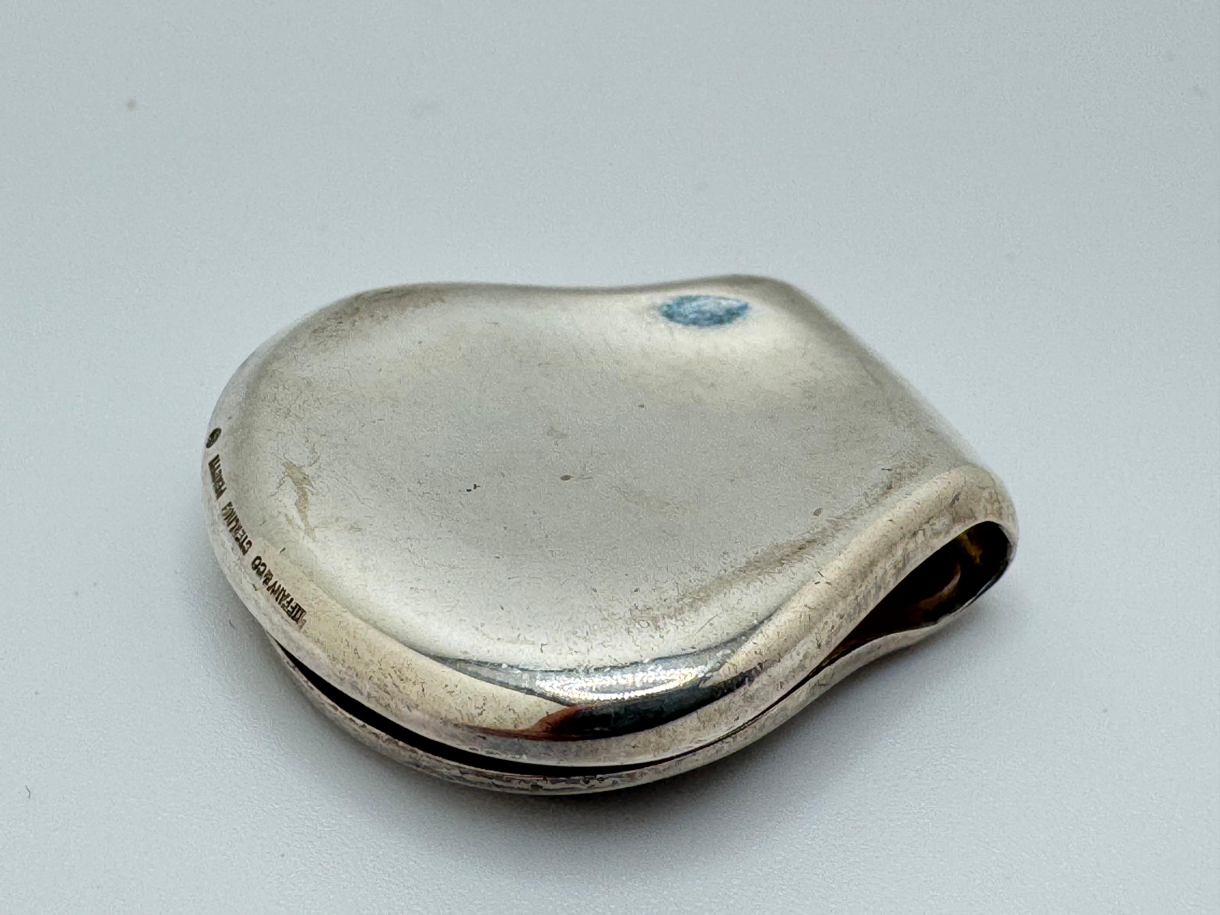 Tiffany & Co. Thumbprint Money Clip in Sterling Silver For Sale 8