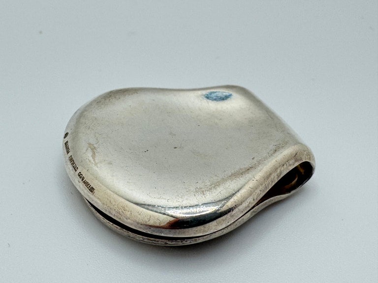 Tiffany and Co. Thumbprint Money Clip in Sterling Silver For Sale