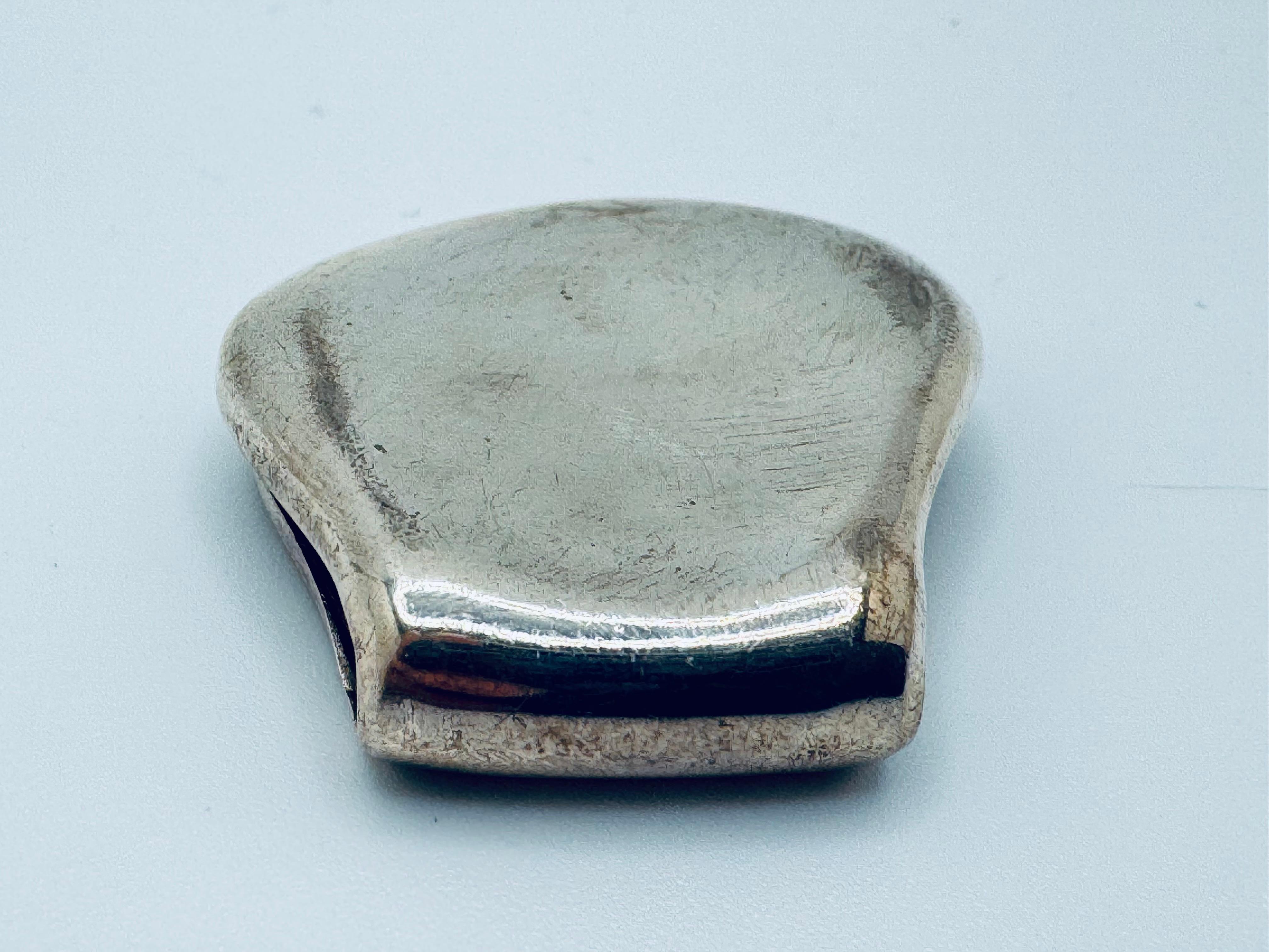 Tiffany & Co. Thumbprint Money Clip in Sterling Silver For Sale 1