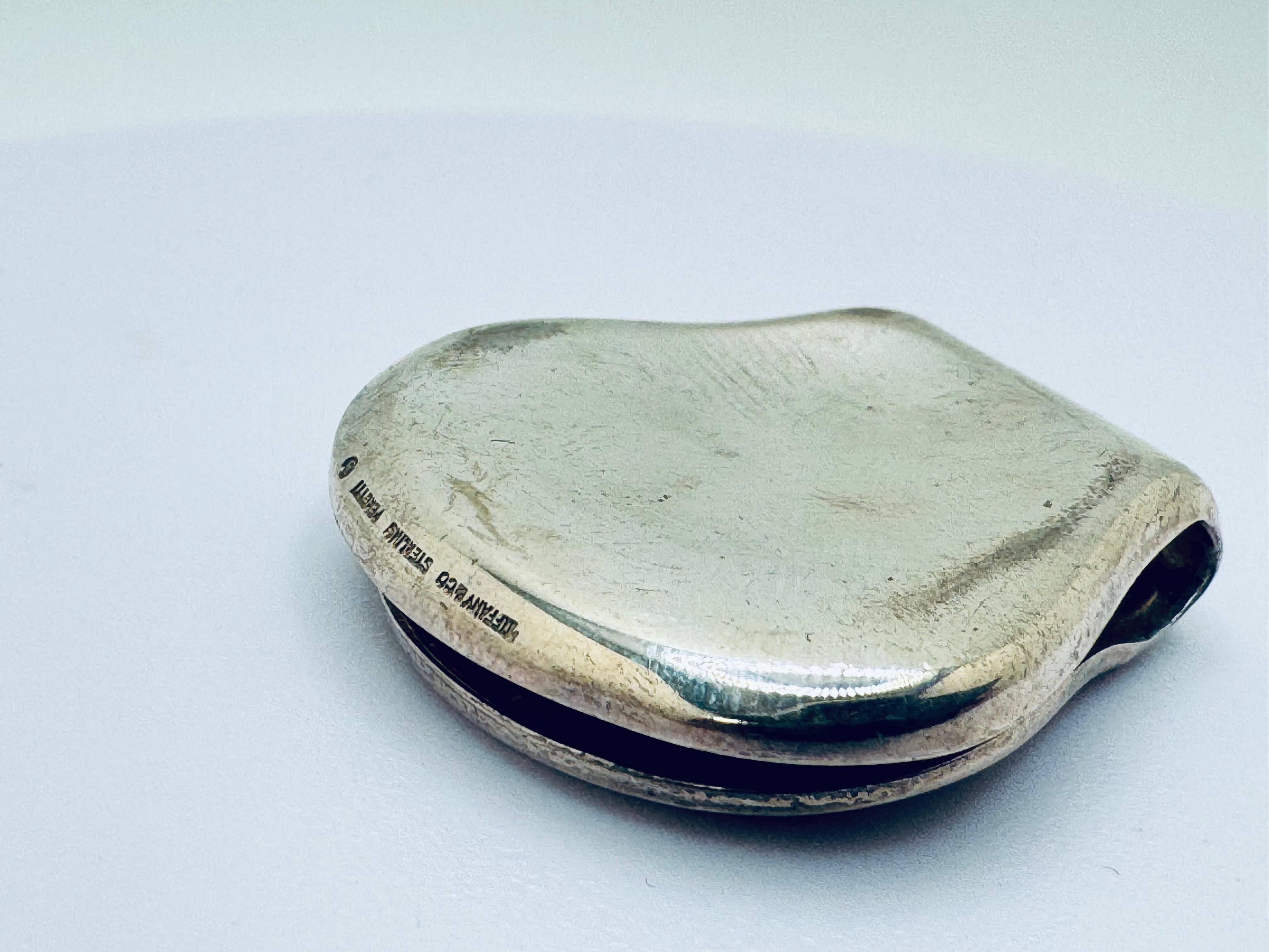Tiffany & Co. Thumbprint Money Clip in Sterling Silver For Sale 3