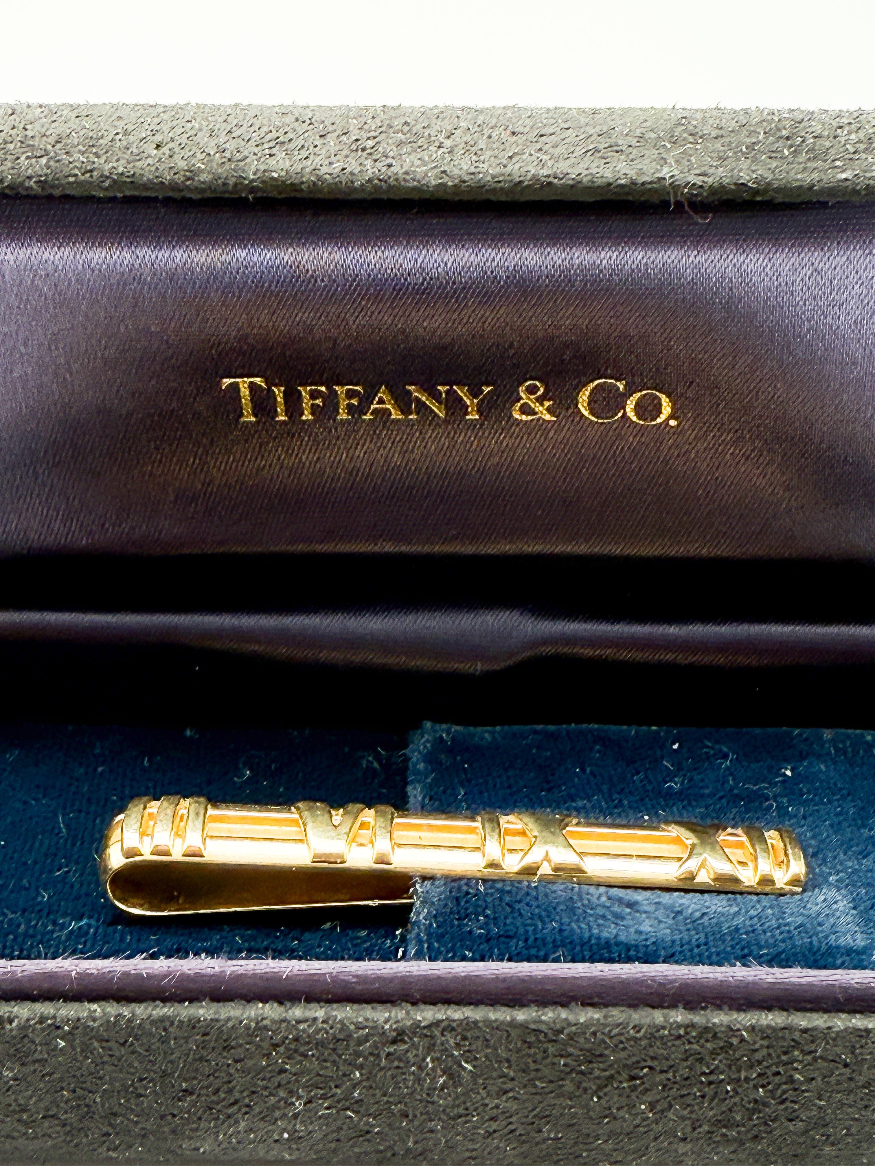 Tiffany & Co. Tie Pin – 18k Yellow Gold in vendita 5