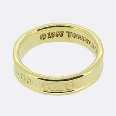 Tiffany & Co. Tiffany 1837 Band Ring Size W (65)