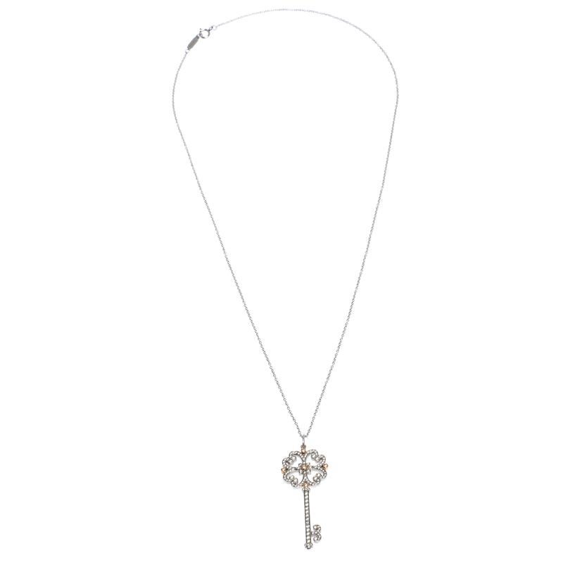 One look at this beauty from Tiffany & Co. and you'll know why diamonds are a girl's best friend. Tiffany and Co. carries the reputation of excellent craftsmanship and exquisite creativity when it comes to jewellery, and this gorgeous pendant