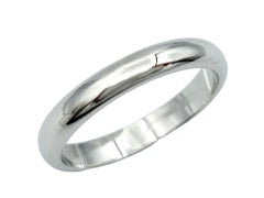 Tiffany & Co. Tiffany Forever Wedding Band Ring Set in Polished Platinum