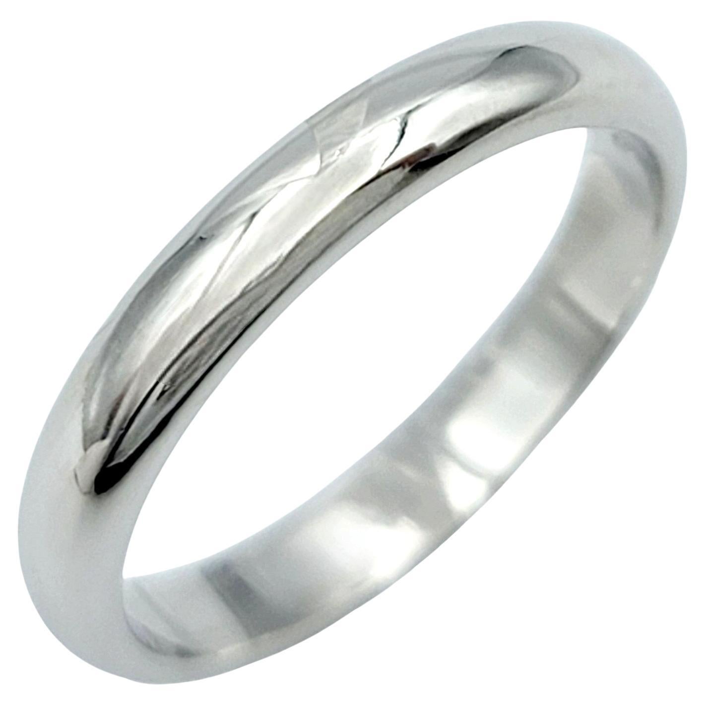 Tiffany & Co. Alianza Tiffany Forever en platino pulido