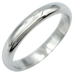 Tiffany & Co. Tiffany Forever Wedding Band Ring Set in Polished Platinum
