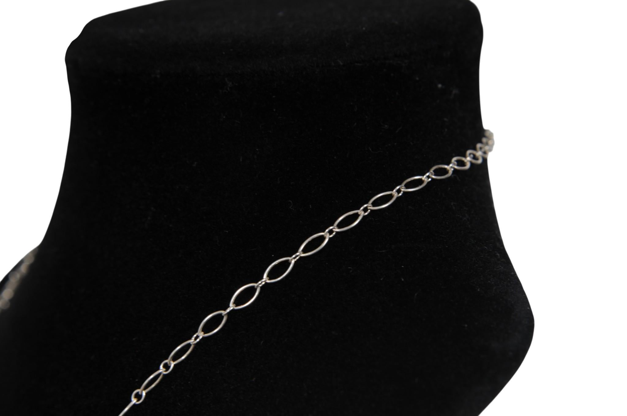 Tiffany & Co. Collana con ciondolo a forma di cuore in argento A. Link & Co. in vendita 6