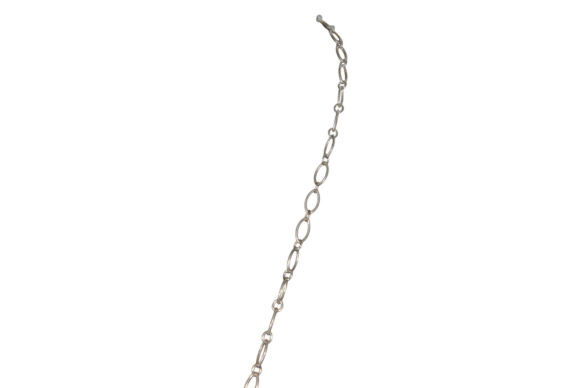 Tiffany & Co. Collana con ciondolo a forma di cuore in argento A. Link & Co. in vendita 3