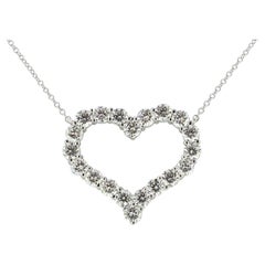 Tiffany & Co. Tiffany Hearts 2.00 Carat Diamond Necklace