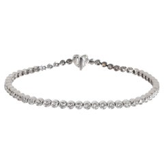 Tiffany & Co. Tiffany Hearts Diamond Bracelet in Platinum 3.00 CTW