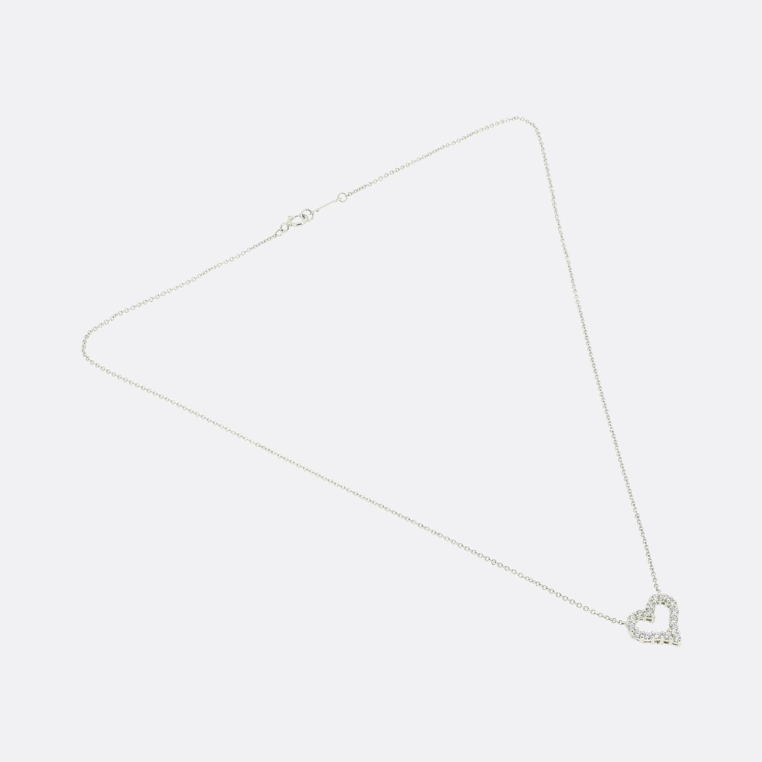 Tiffany & Co. Collar de Diamantes Corazones Tiffany en Bueno estado para la venta en London, GB