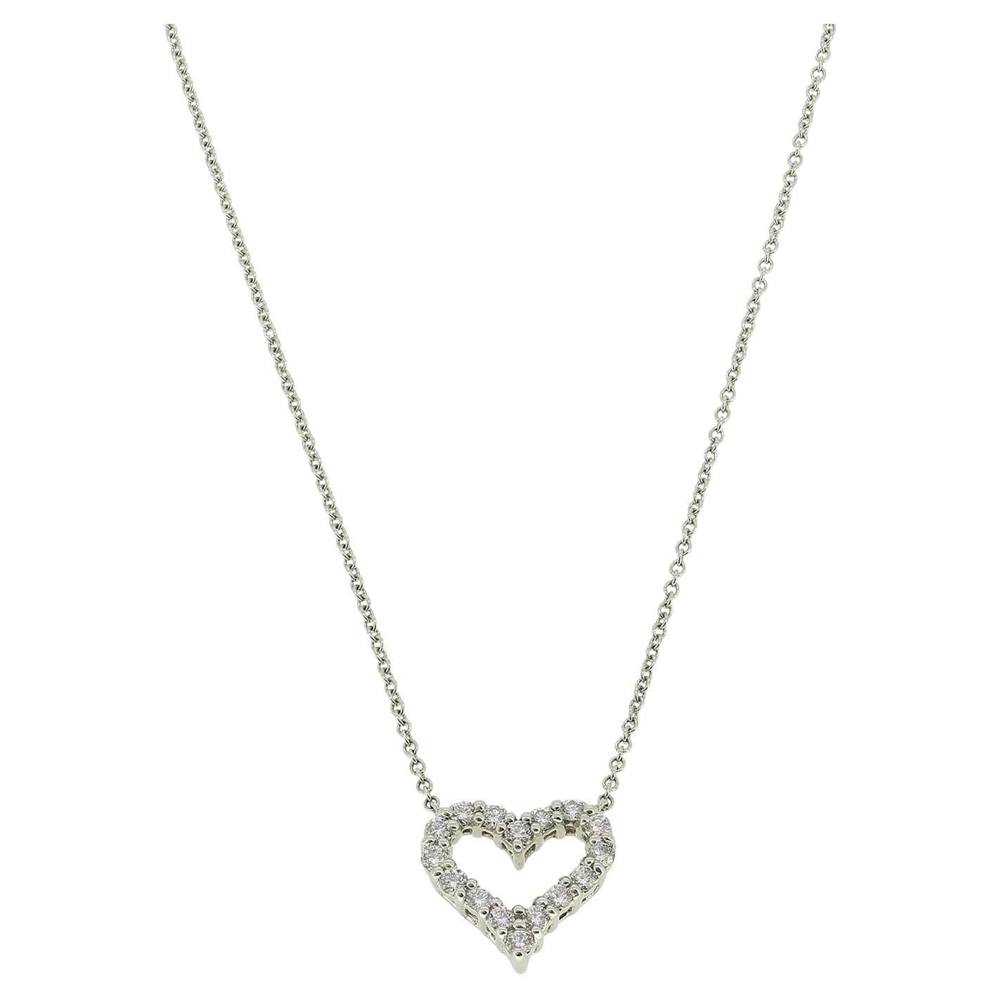 Tiffany & Co. Collar de Diamantes Corazones Tiffany en venta