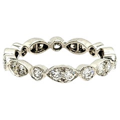 Tiffany & Co. Tiffany Jazz .62 Carats Diamond Band Ring in Platinum